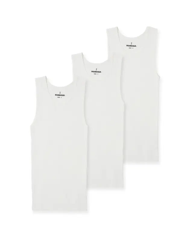 🔥Premium Ultra-Soft Cotton Fitted Tank 3 Pack(Only 49.8$)