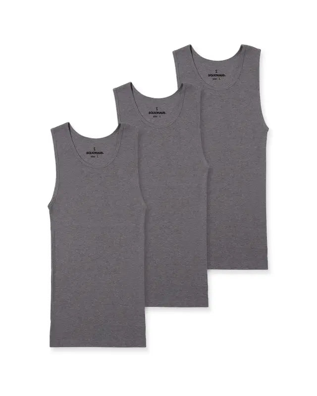 🔥Premium Ultra-Soft Cotton Fitted Tank 3 Pack(Only 49.8$)