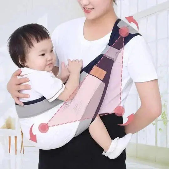 🔥Breathable Baby Wrap Carrier – Lightweight, Secure & Easy to Wear