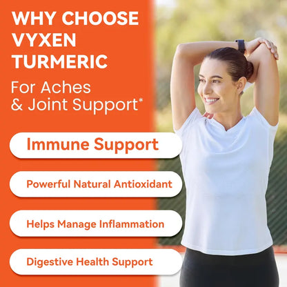 🔥Turmeric Nutrition Curcumin  High Absorption, 30-Day supply, Fitness Healthcare