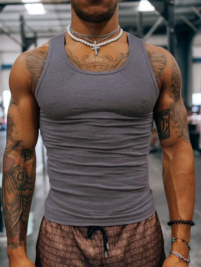 🔥Premium Ultra-Soft Cotton Fitted Tank 3 Pack(Only 49.8$)