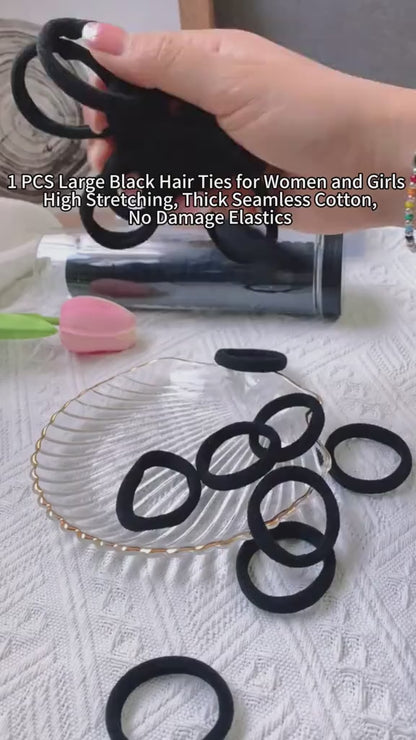 🔥BUY MORE SAVE MORE Box of six Large headband for women and girls - high elasticity, thick seamless cotton, non-damaging elasticity, daily use.